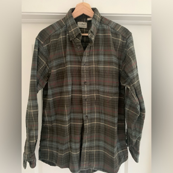 L.L.Bean button up shirt/ M - Picture 2 of 6